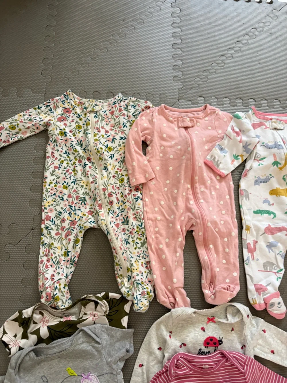 Baby girl adorable bundle